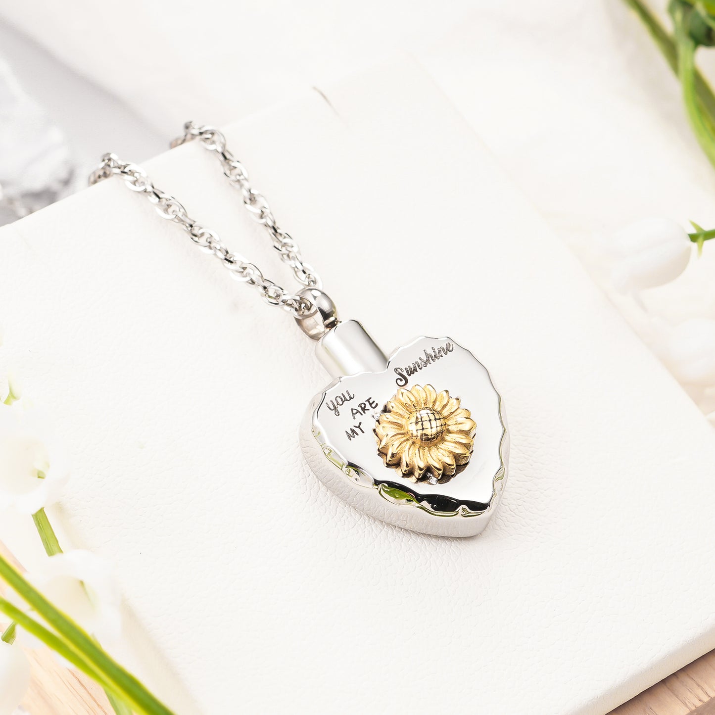 You are my sunshine cremation jewelry for memory