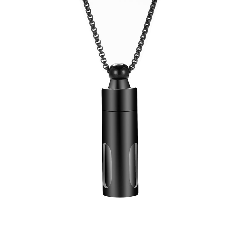 Glass Cremation Necklace for Ashes