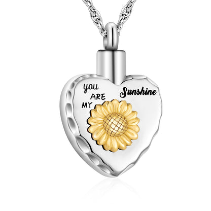 You are my sunshine cremation jewelry for memory