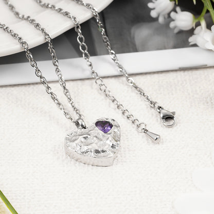 Urn Necklace for Human Ashes - Ashes Necklace Personalized