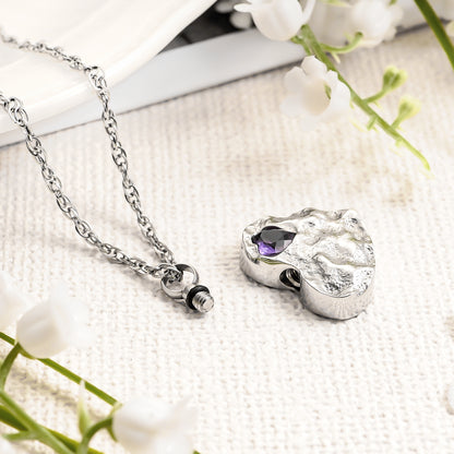 Urn Necklace for Human Ashes - Ashes Necklace Personalized