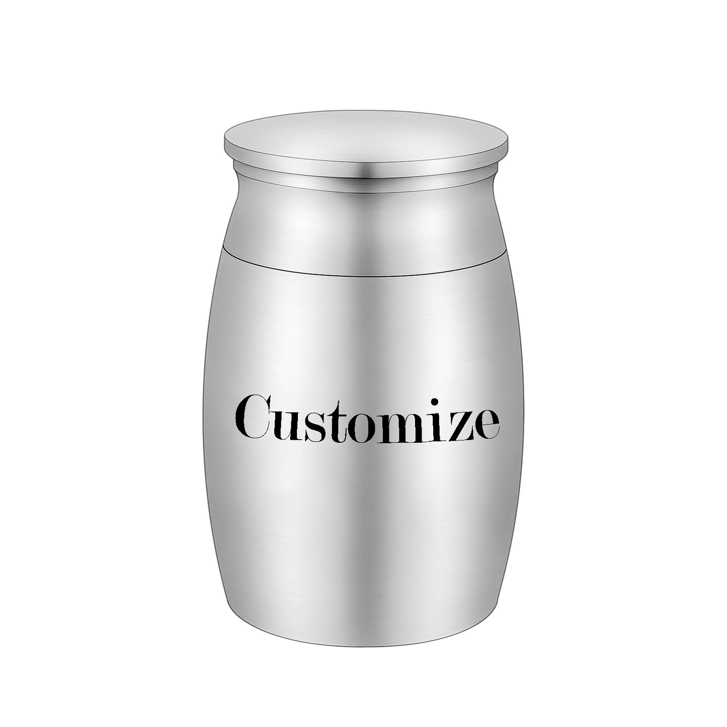 Aluminum Pet Memorial Urns with 'If Love Could Have Saved You' Engraving