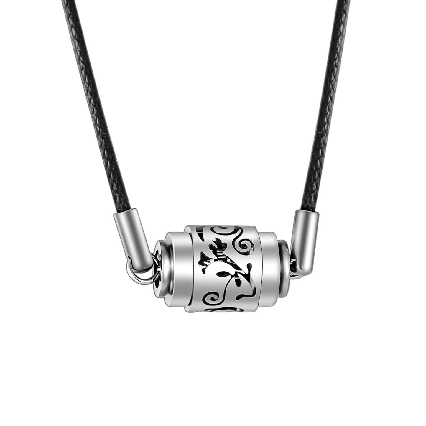Urn Necklace with Leather Rope Self-filling Jewellery