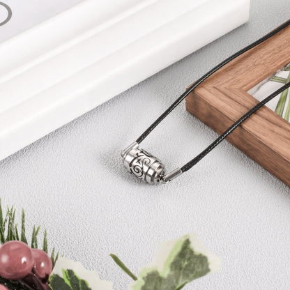Urn Necklace with Leather Rope Self-filling Jewellery