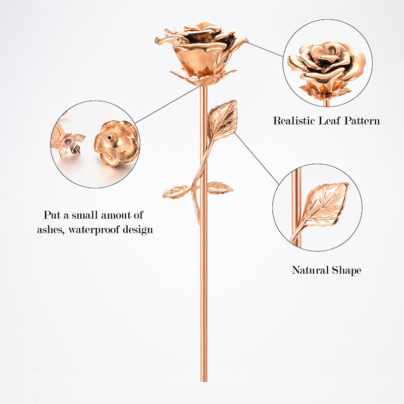 Unique Rose Cremation Jewelry and Urns