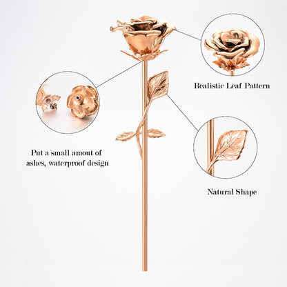 Unique Rose Cremation Jewelry and Urns