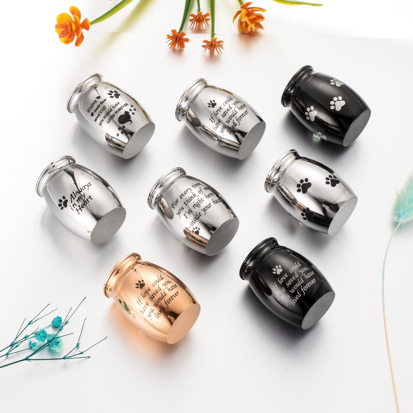 Mini Cremation Ashes Urns for Pets
